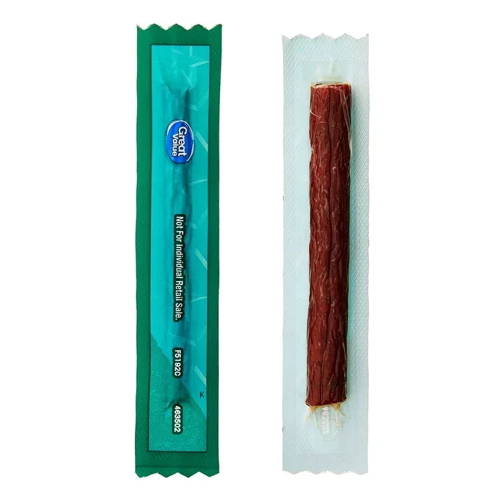 Wholesale Price with free shipping across the USA for Great Value Original Snack Meat Sticks, 46 Count - Manji Distributors