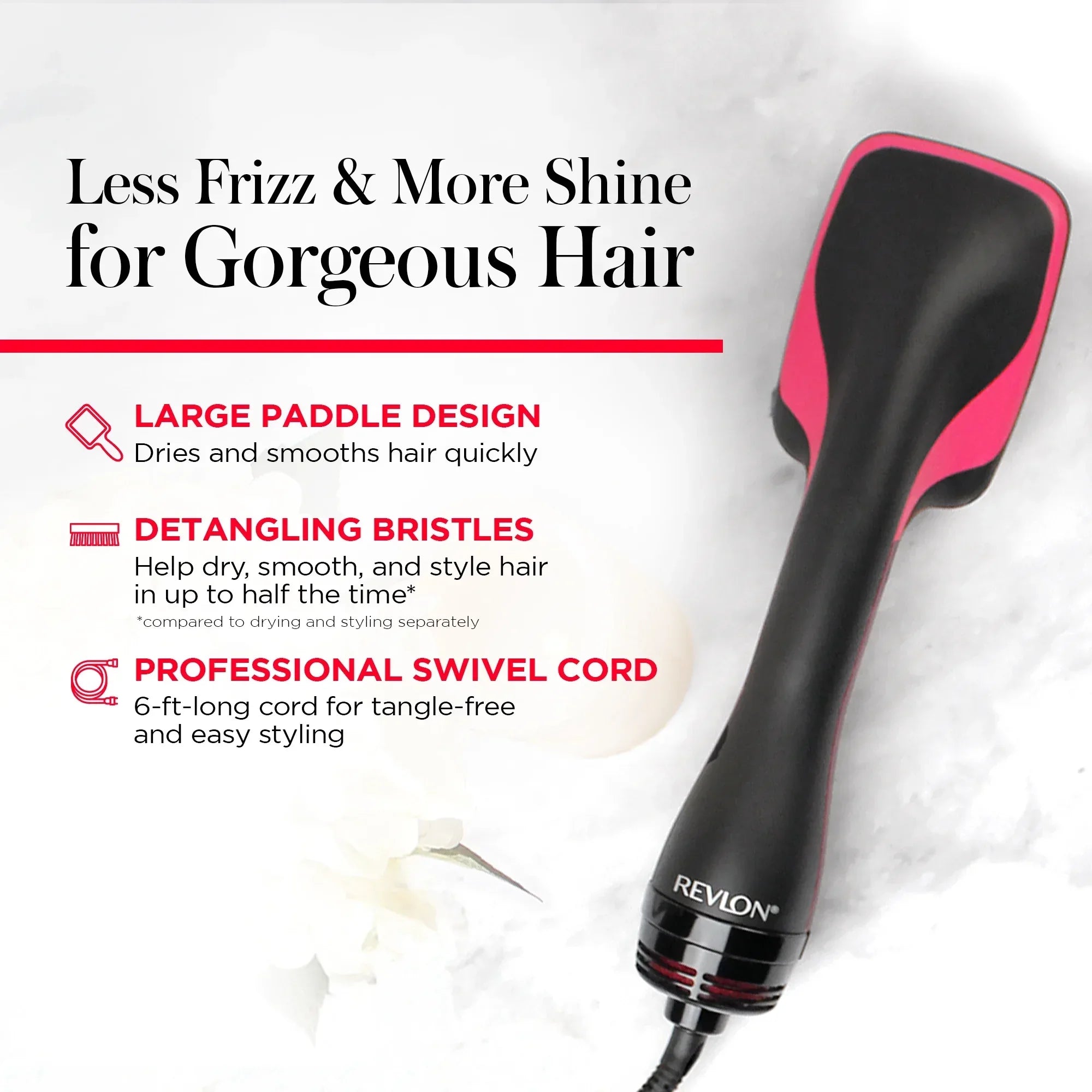 Wholesale Price with free shipping across the USA for Revlon One-Step Hair Dryer and Styler, Black - Manji Distributors