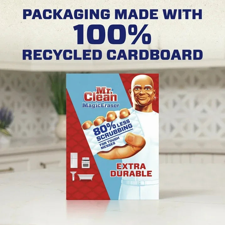 Wholesale Price with free shipping across the USA for (4 pack) Mr. Clean Magic Eraser Extra Durable All-Purpose Cleaning Pads with Durafoam, 7 Ct - Manji Distributors