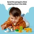 Wholesale Price with free shipping across the USA for LEGO DUPLO Town Wild Animal Families Penguins & Lions Building Toy Playset - Preschool Learning & Educational Animal Toy for Toddlers, Boys and Girls, Ages 2+ - Baby Gift Ideas - 10442 - Manji Distributors