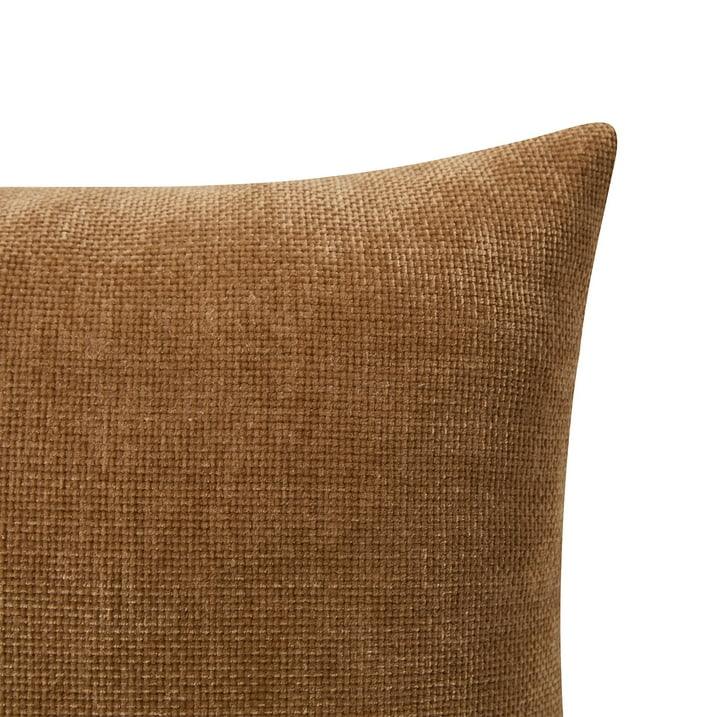 Wholesale Price with free shipping across the USA for Mainstays Solid Chenille Decorative Pillow Set, Brown, 18