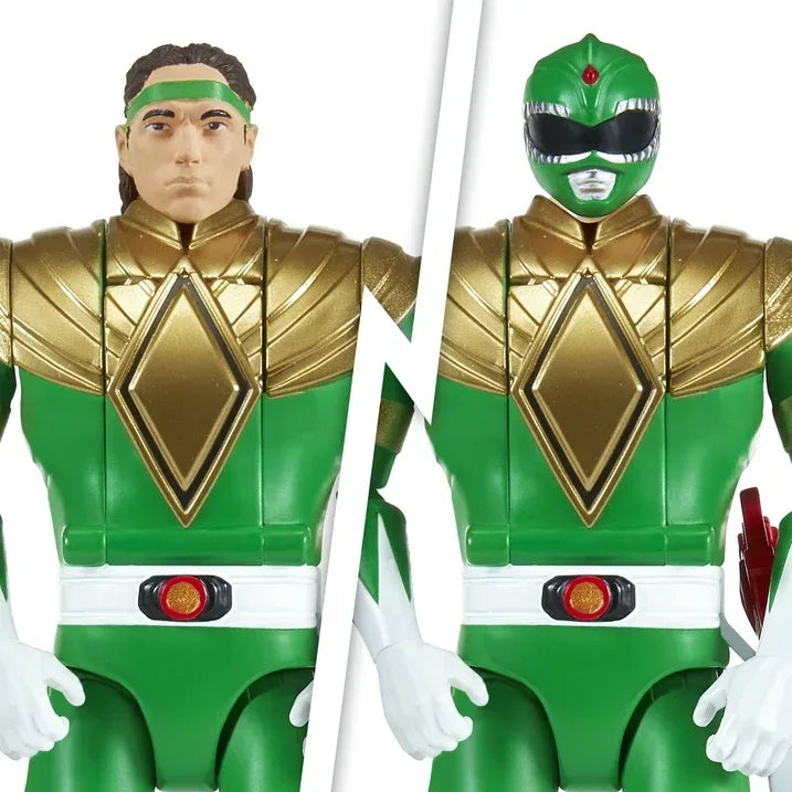 Wholesale Price with free shipping across the USA for Mighty Morphin Power Rangers: Re-Ignition - Auto-Morphin Green Ranger Action Figure by Playmates Toys - Manji Distributors