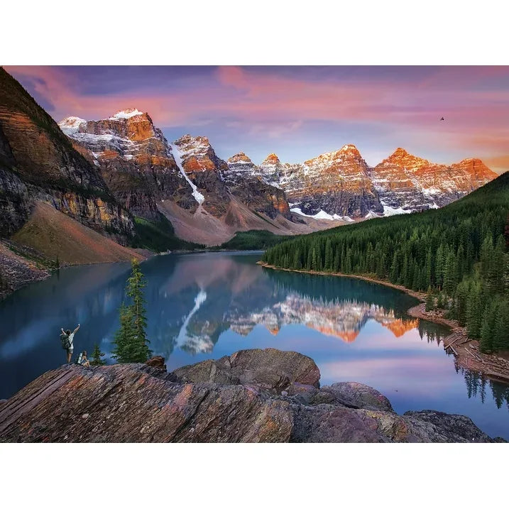 Wholesale Price with free shipping across the USA for Buffalo Games Photography Series Mountains on Fire 1000-Piece Interlocking Jigsaw Puzzle for Adults Ages 14+ - Manji Distributors