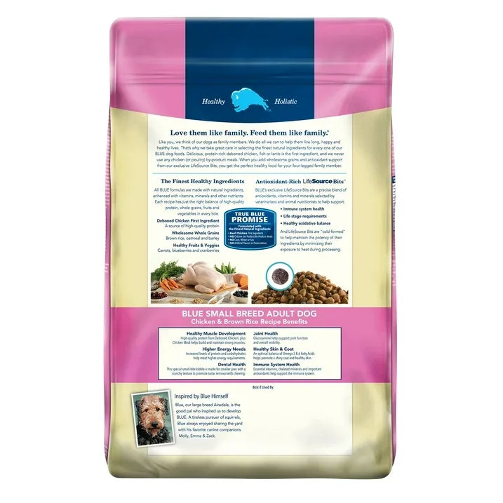 Wholesale Price with free shipping across the USA for Blue Buffalo Life Protection Formula Small Breed Dry Dog Food Chicken & Brown Rice 15 lbs. - Manji Distributors