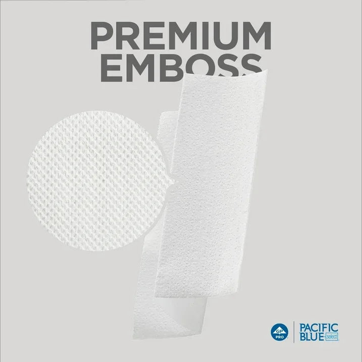 Wholesale Price with free shipping across the USA for Pacific Blue Select® Multifold Premium 2-Ply C-Fold Paper Towels by GP PRO (Georgia-Pacific), White, 2,000 Towels Per Case - Manji Distributors