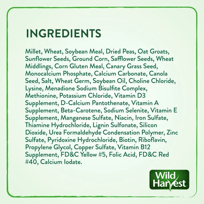 Wholesale Price with free shipping across the USA for (2 pack) Wild Harvest Universal Blend for Medium and Large Birds, 10 lbs - Manji Distributors