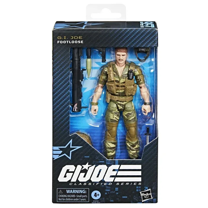 Wholesale Price with free shipping across the USA for G.I. Joe Classified Series #156, Footloose, 6” Action Figure - Manji Distributors