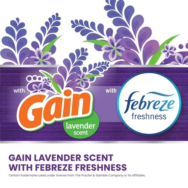 Wholesale Price with free shipping across the USA for Glad ForceFlex Tall Kitchen Drawstring Trash Bags, 13 Gallon, Gain Lavender with Febreze Freshness, 120 Count - Manji Distributors