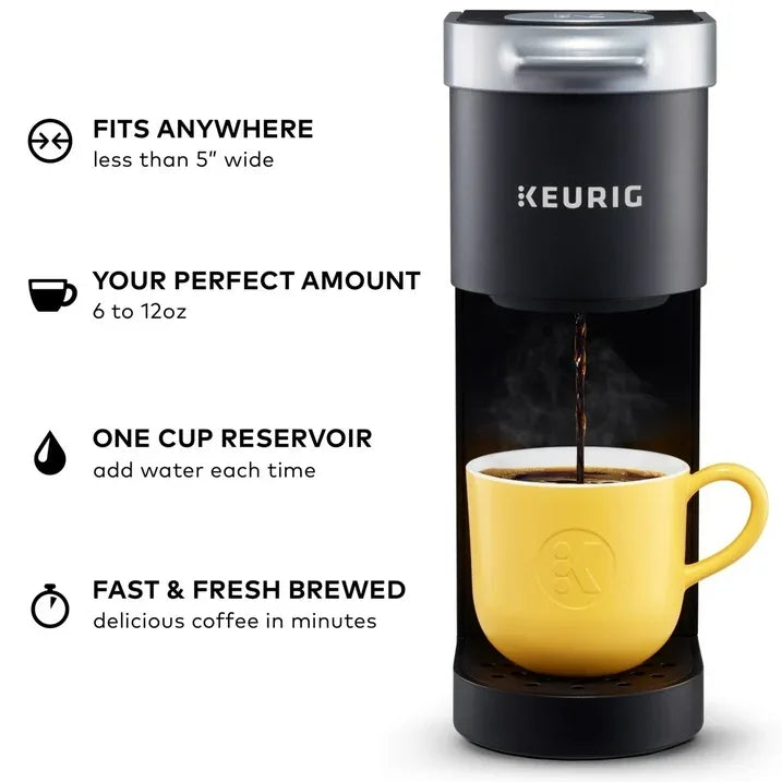 Wholesale Price with free shipping across the USA for Keurig K-Mini Single Serve K-Cup Pod Coffee Maker, Black - Manji Distributors