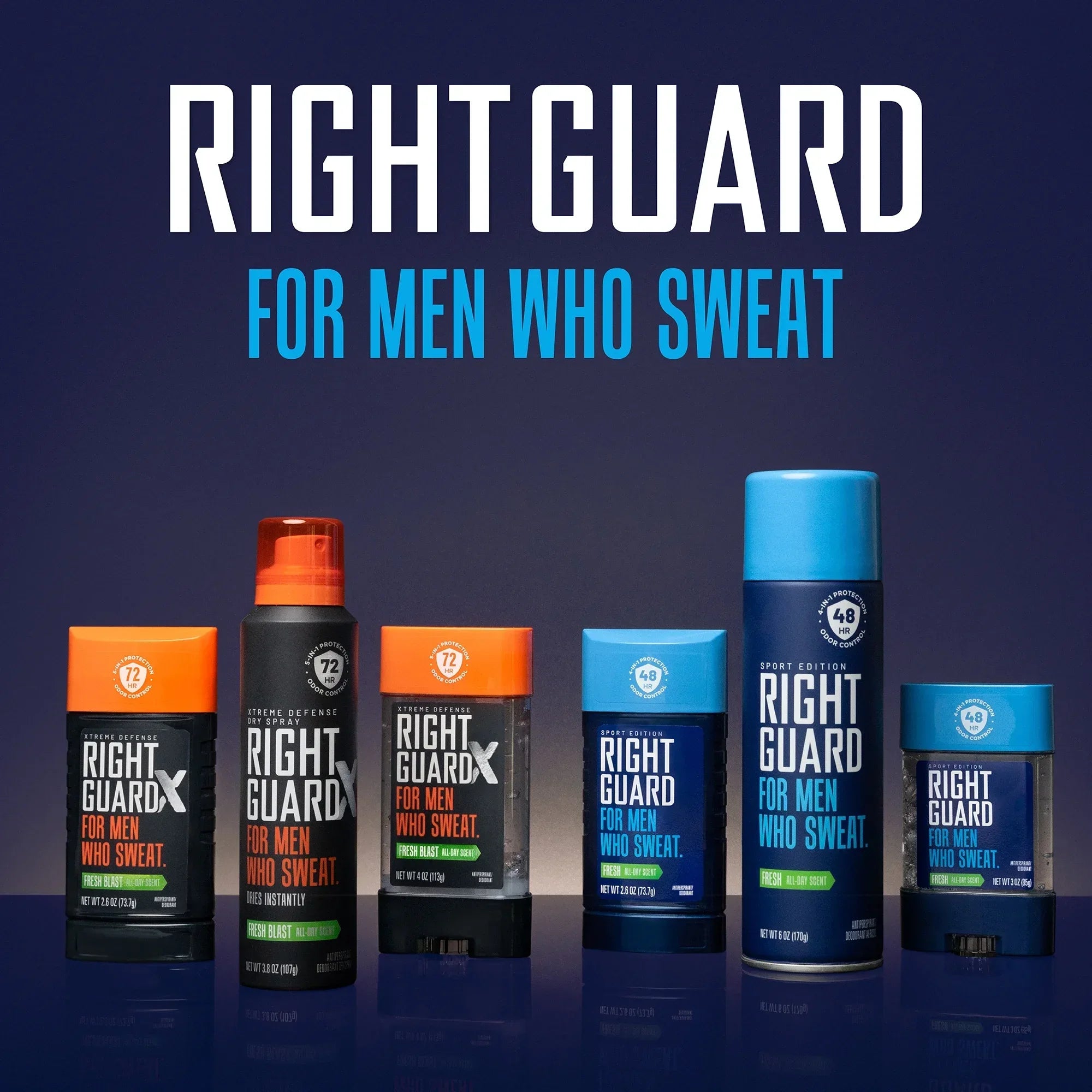 Wholesale Price with free shipping across the USA for Right Guard Sport Antiperspirant & Deodorant Invisible Solid for Men, Fresh, 2.6 oz. (2 Ct.) - Manji Distributors