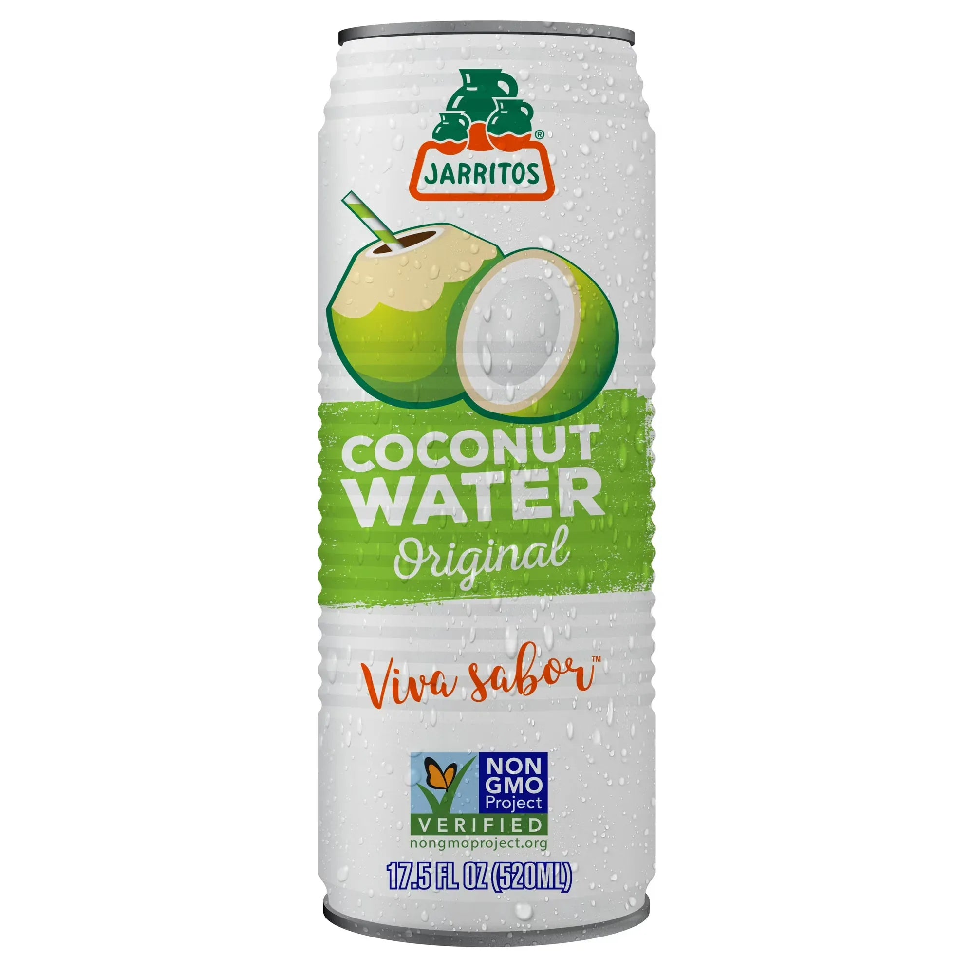 Wholesale Price with free shipping across the USA for (12 pack) Jarritos Coconut Water Original, 17.5 fl oz (520 ml) Can, 1 count - Manji Distributors