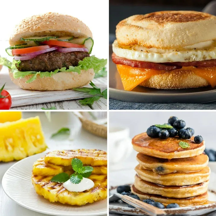 Wholesale Price with free shipping across the USA for MyMini 550-Watt Red Pancake Griddle - Manji Distributors