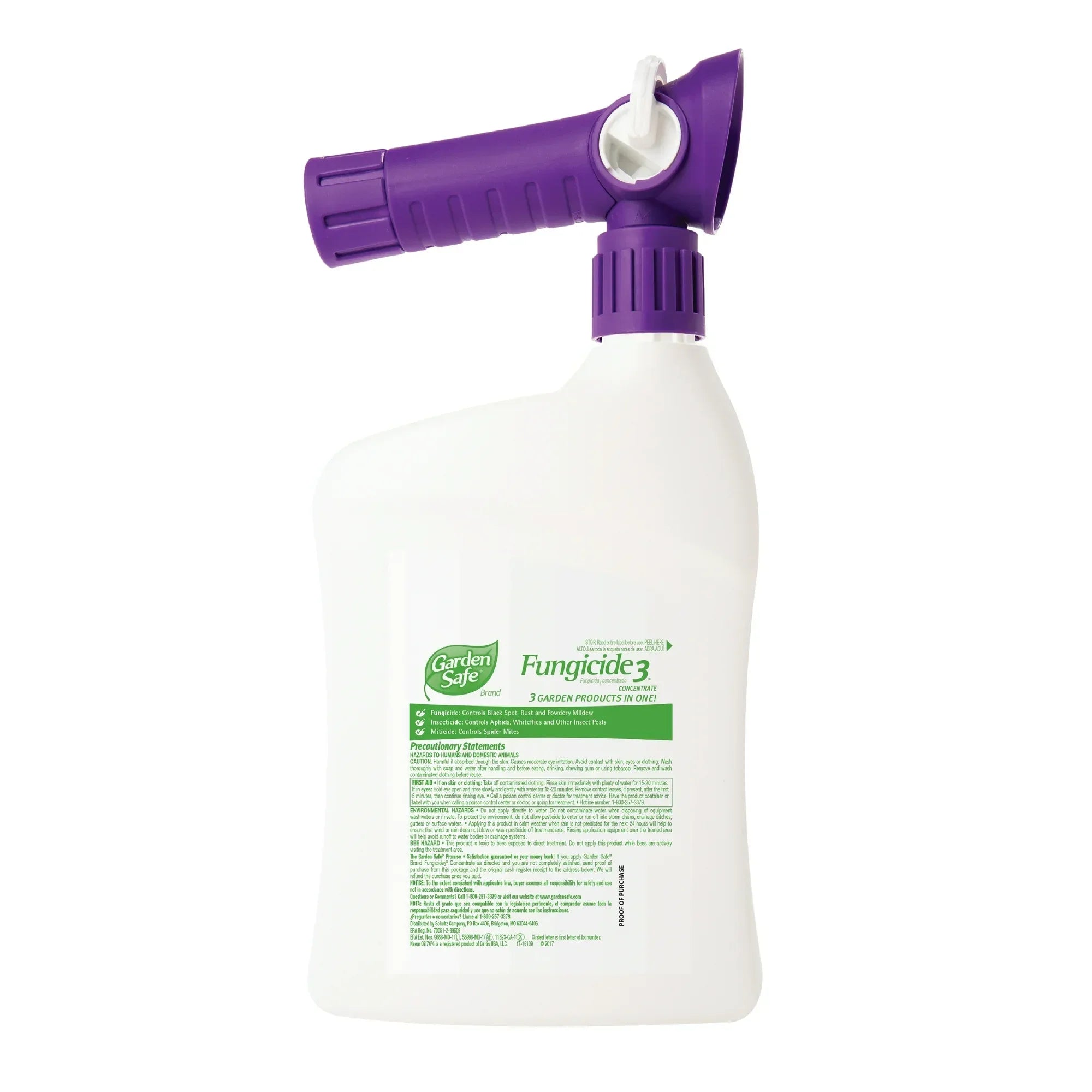 Wholesale Price with free shipping across the USA for Garden Safe Fungicide 3 Concentrater, 28 oz, Controls Fungus & Insects - Manji Distributors