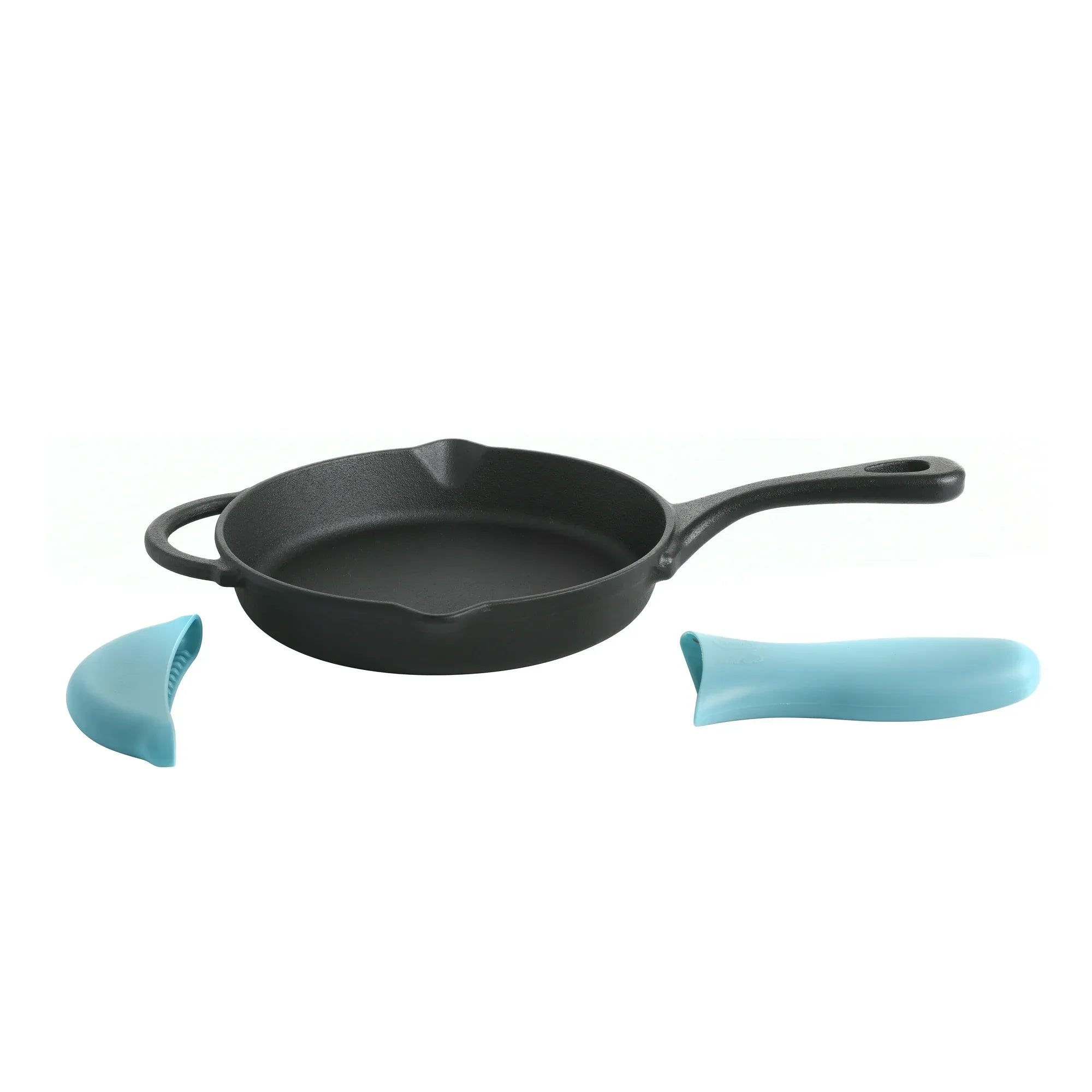 Wholesale Price with free shipping across the USA for The Pioneer Woman Frontier Speckle 24-Piece Nonstick Cookware Set with Soft Grip Handles, Turquoise - Manji Distributors