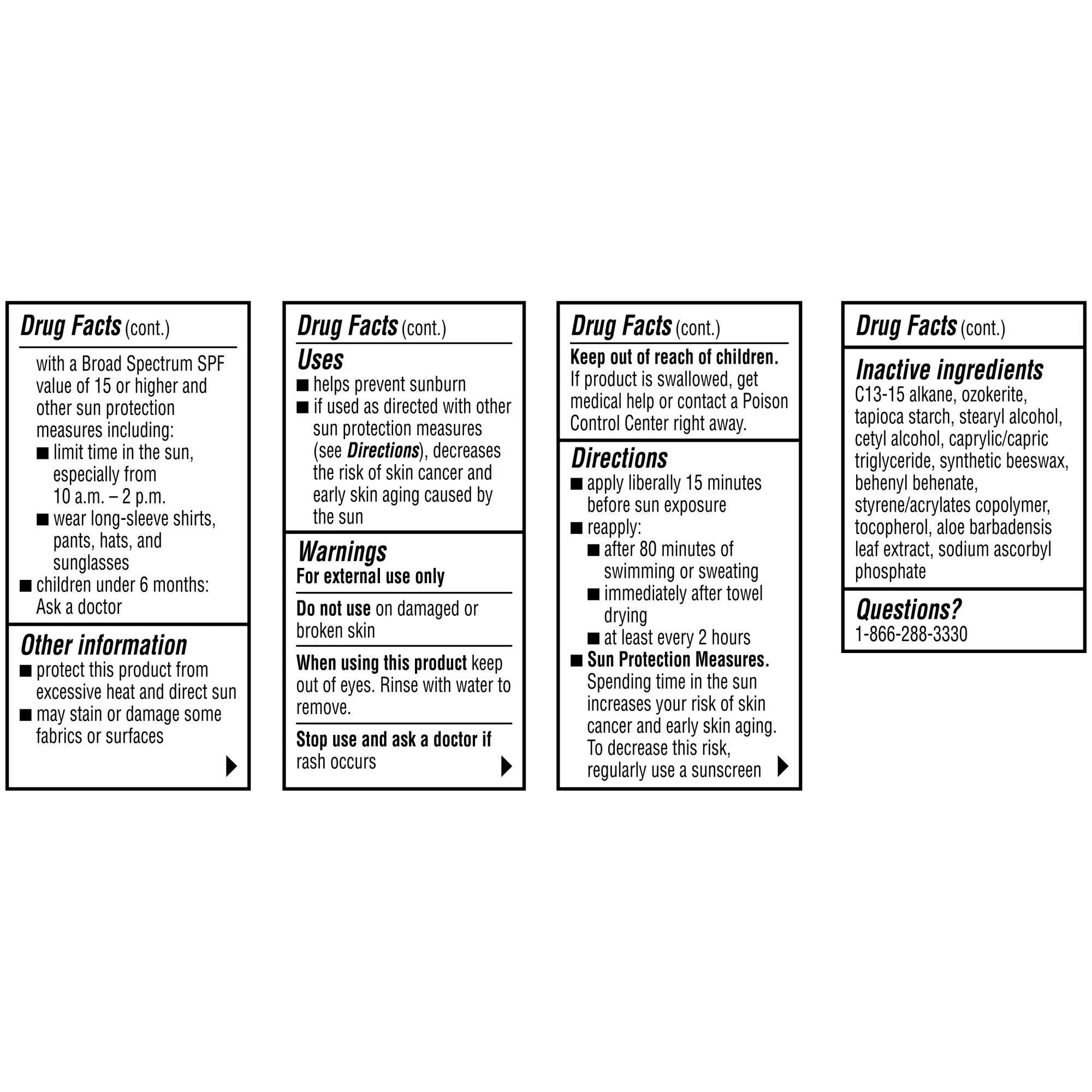 Wholesale Price with free shipping across the USA for Coppertone Sport Sunscreen Stick, SPF 40 Travel Size Sunscreen, 1.5 oz - Manji Distributors