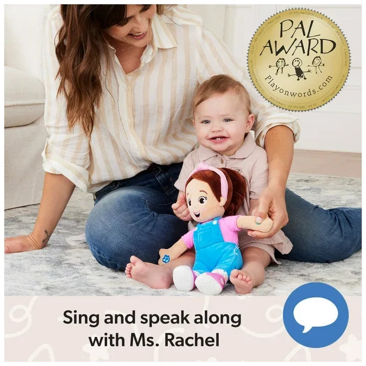 Wholesale Price with free shipping across the USA for Ms. Rachel Official Speak & Sing 16-Inch Plush Doll for Ages 6 Months to 3+ Years - Manji Distributors