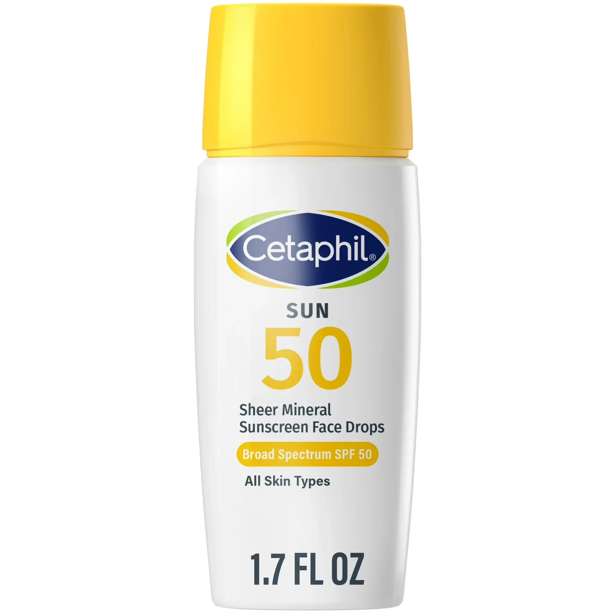 Wholesale Price with free shipping across the USA for Cetaphil Sheer Mineral Sensitive Sunscreen Liquid for Face, SPF 50, 1.7 oz - Manji Distributors