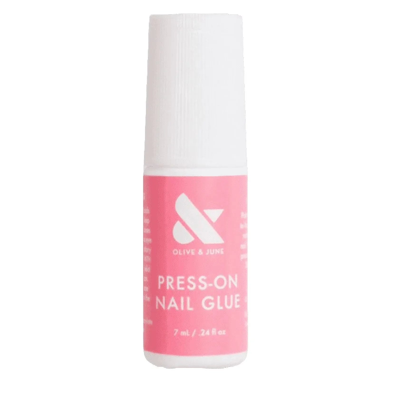 Wholesale Price with free shipping across the USA for Olive & June Press-on Brush on Nail Glue Bottle, 0.24 fl oz - Manji Distributors