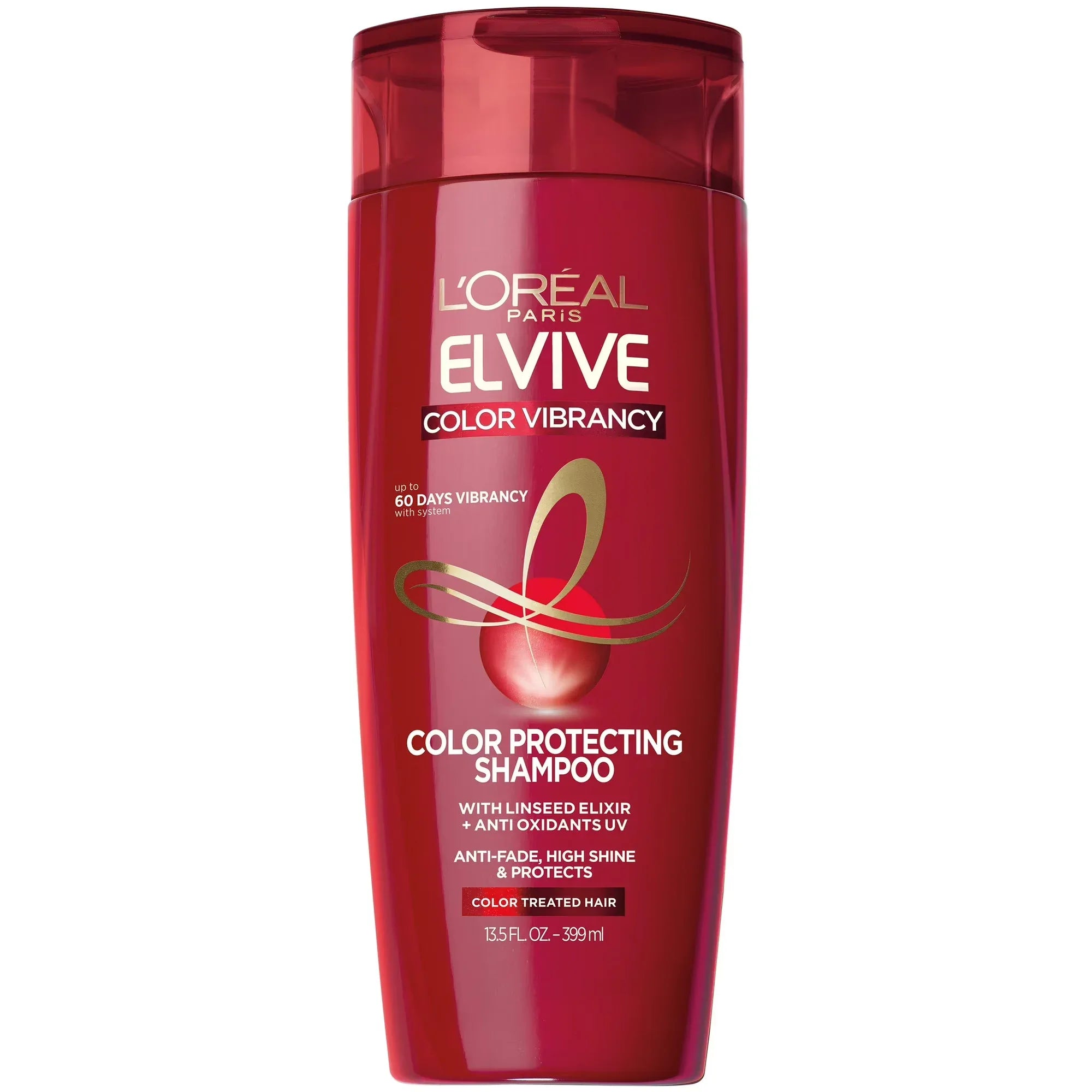 Wholesale Price with free shipping across the USA for L'Oreal Paris Elvive Color Vibrancy Protecting Shampoo, Squeeze, 13.5 fl oz - Manji Distributors
