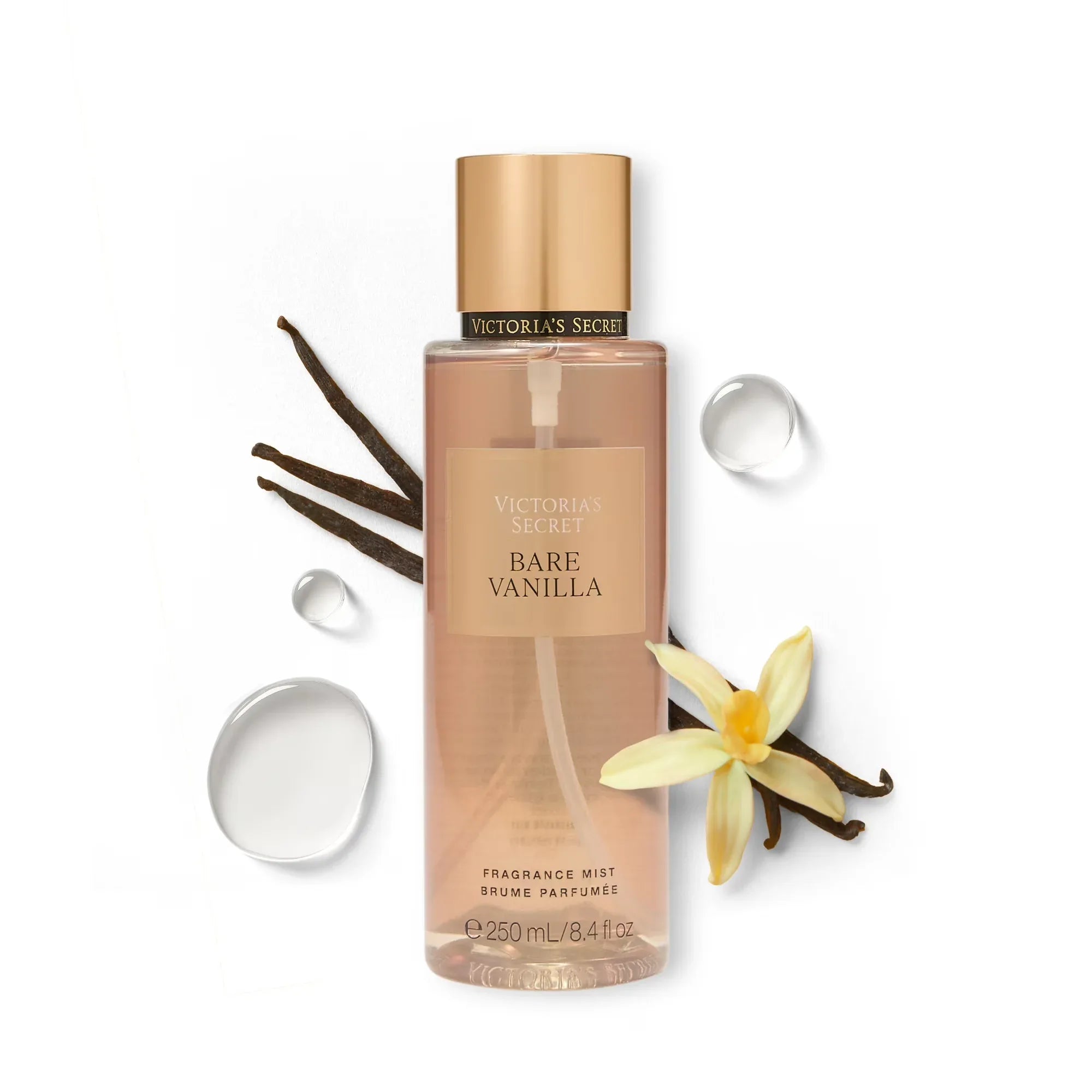 Wholesale Price with free shipping across the USA for Victoria's Secret Bare Vanilla by Victoria's Secret - Fragrance Mist Spray 8.4 oz - Manji Distributors