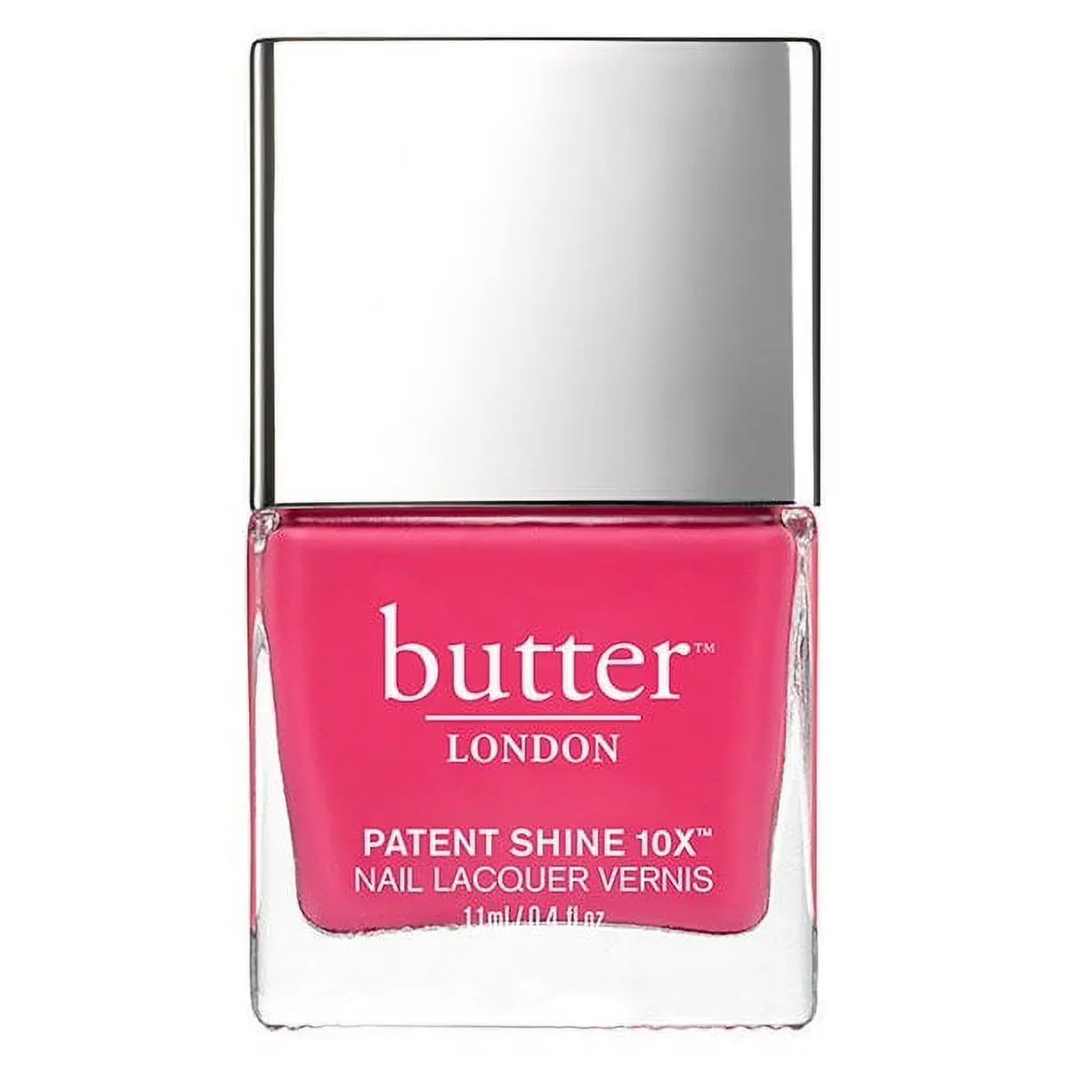 Wholesale Price with free shipping across the USA for Butter London Patent Shine 10X Nail Lacquer, Flusher Blusher, 0.4 Fl Oz - Manji Distributors