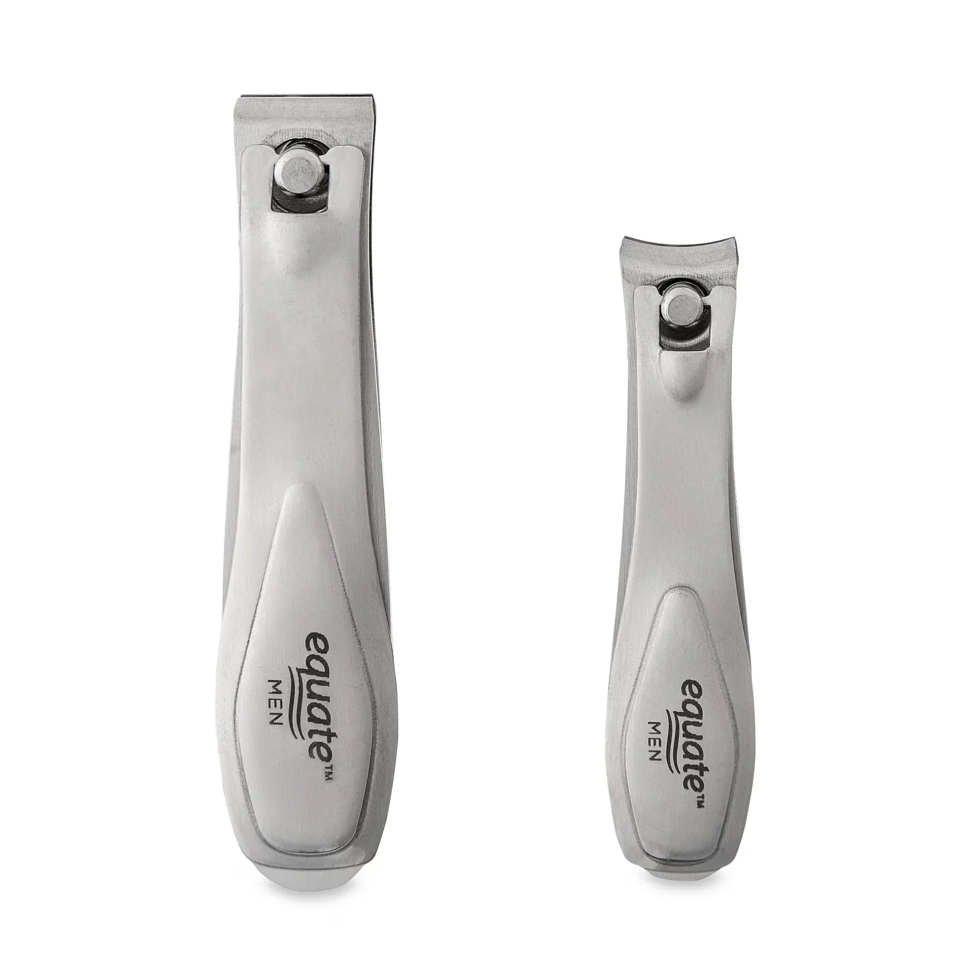 Wholesale Price with free shipping across the USA for Equate Stainless Steel Twin-Pack Nail Clippers, 2 Pieces - Manji Distributors