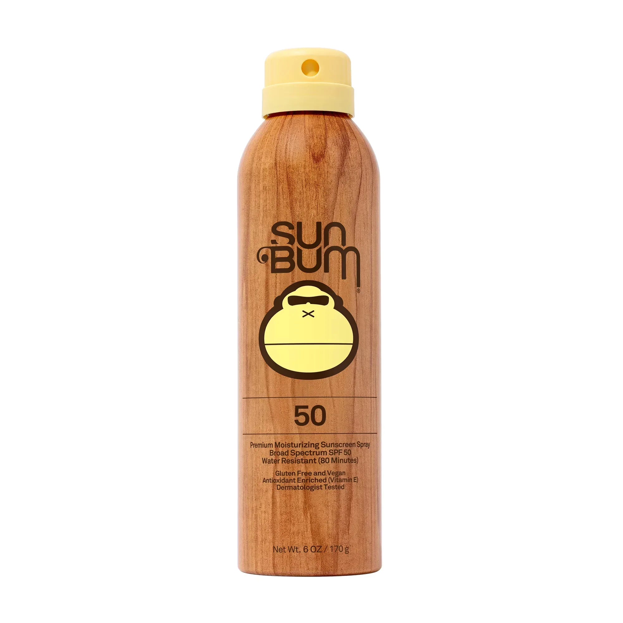 Wholesale Price with free shipping across the USA for Sun Bum Premium Moisturizing Sunscreen Spray, SPF 50, 6 oz - Manji Distributors