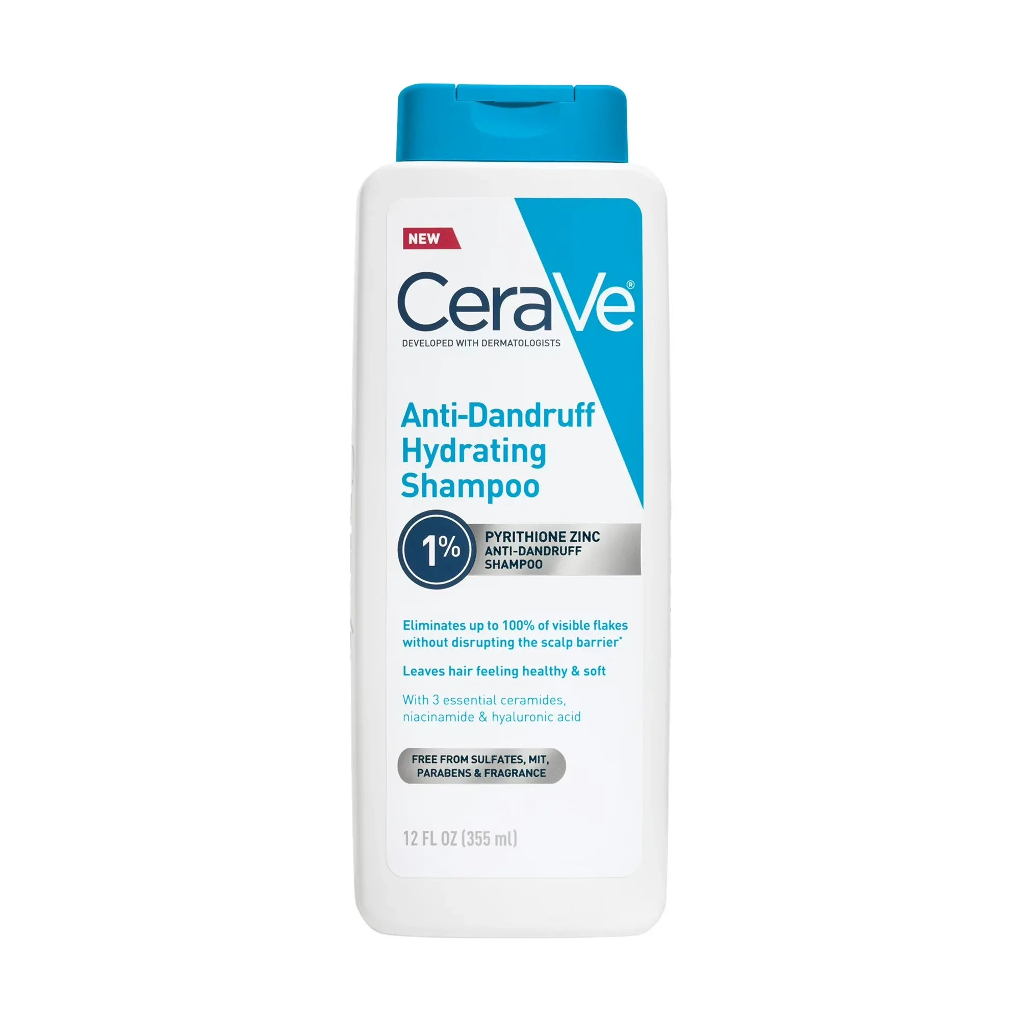 Wholesale Price with free shipping across the USA for CeraVe Hydrating Anti Dandruff Shampoo Sulfate Free & Color Safe Itchy Scalp Treatment - Manji Distributors