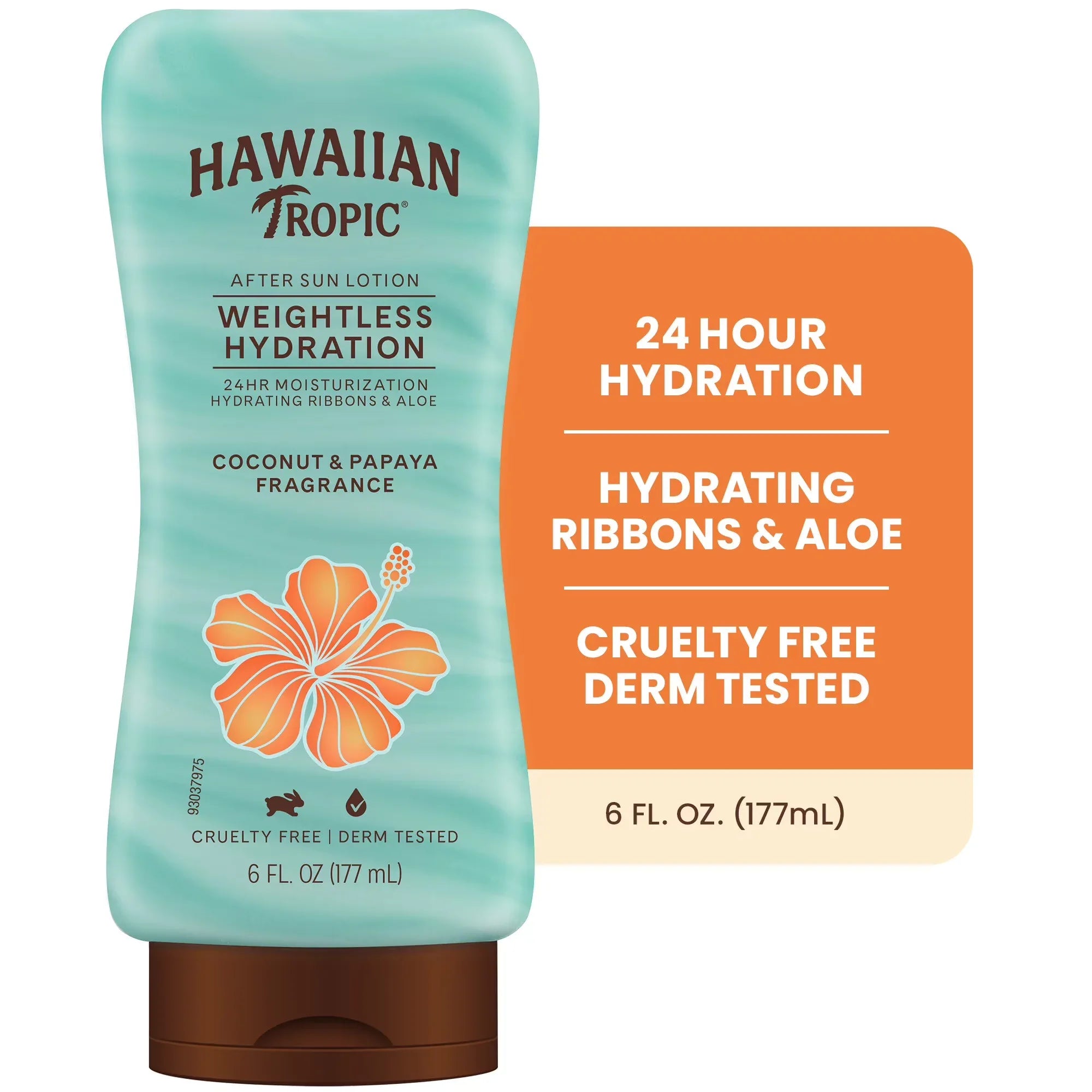 Wholesale Price with free shipping across the USA for Hawaiian Tropic Weightless Hydration after Sun Lotion for Adults, 6 fl oz - Manji Distributors