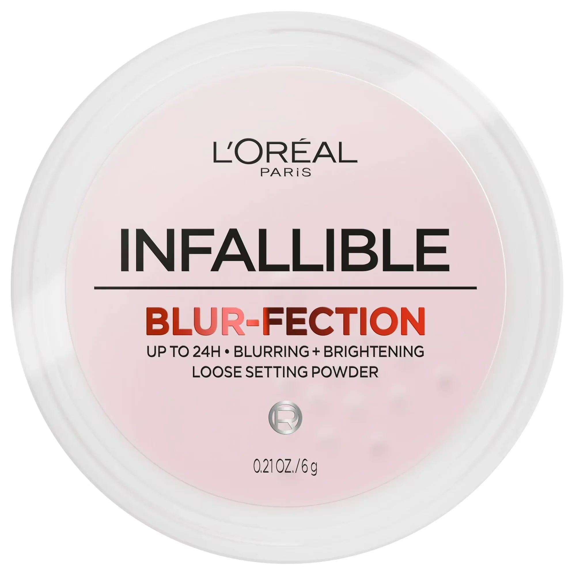 Wholesale Price with free shipping across the USA for L'Oreal Paris Infallible Blur-Fection Loose Setting Powder, Brightening Finish, Light Pink, 1 Kit - Manji Distributors