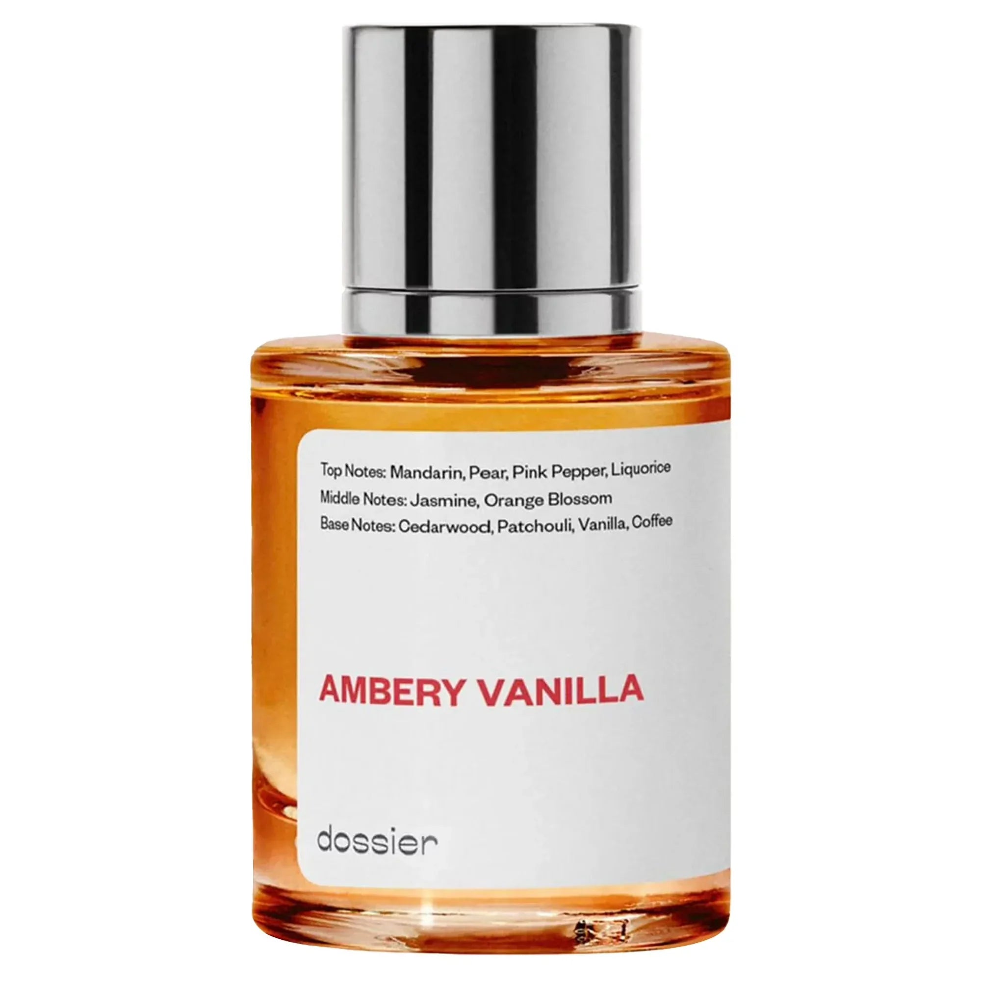 Wholesale Price with free shipping across the USA for Dossier Ambery Vanilla Eau De Parfum, Inspired by YSL's Black Opium, Perfume for Women, 1.7 oz - Manji Distributors