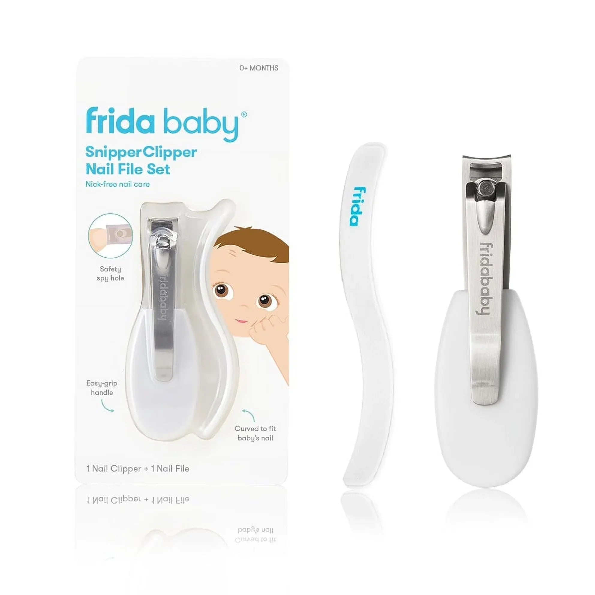 Wholesale Price with free shipping across the USA for Frida Baby Nail Frida the Snipper Clipper Set, Infant Nail Clippers - Manji Distributors