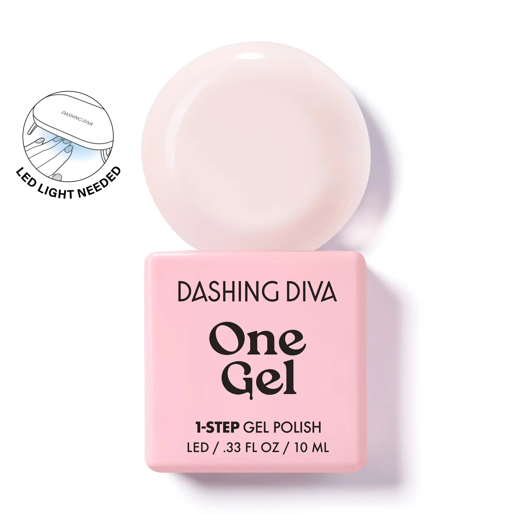 Wholesale Price with free shipping across the USA for Dashing Diva ONE GEL COLOR, Gel Nail Polish, Aristocrat, 1 10ml / 0.33 oz - Manji Distributors