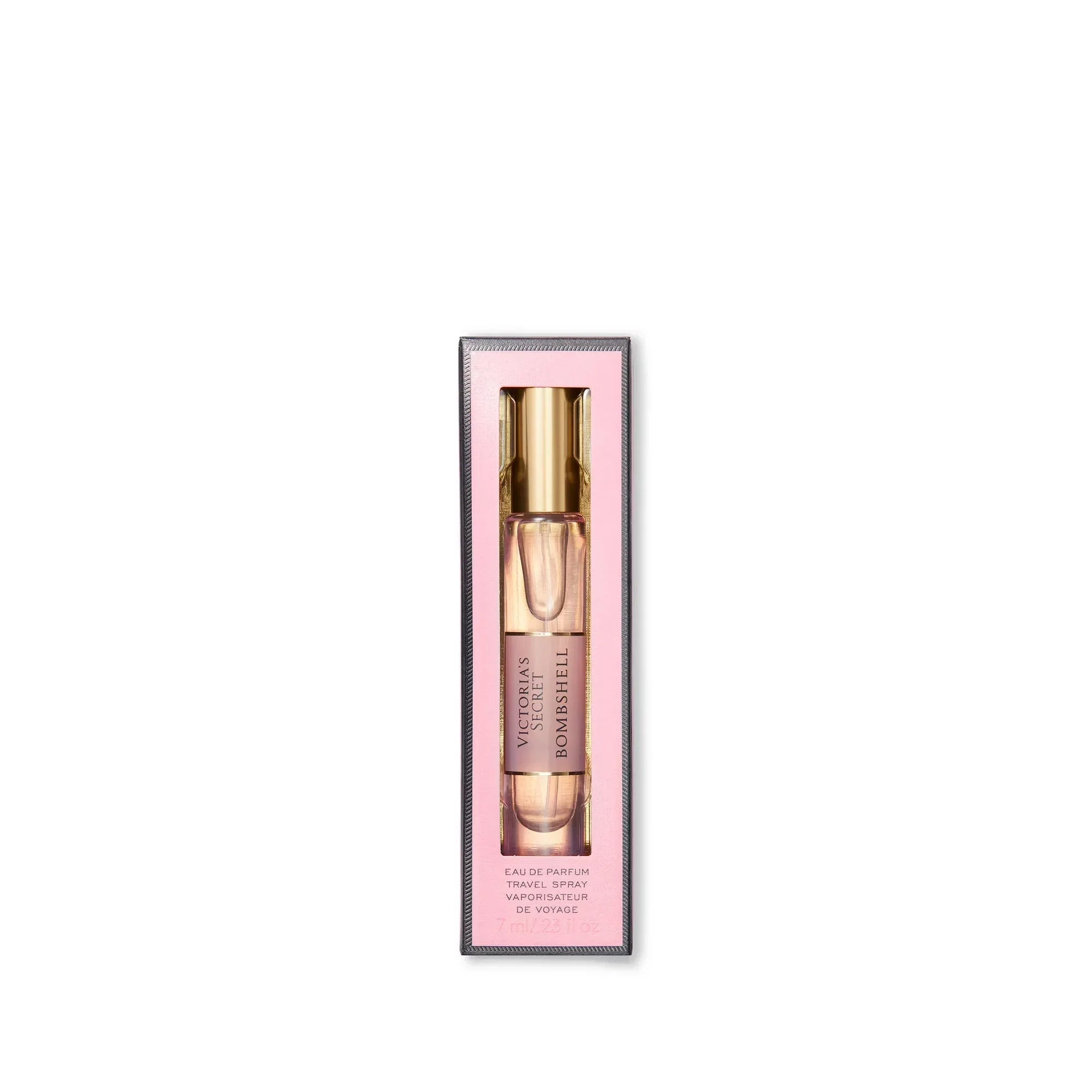 Wholesale Price with free shipping across the USA for Victoria's Secret Bombshell Eau de Parfum Travel Spray, Notes of Purple Passion Fruit, Shangri-La Peony & Vanilla Orchid, Mini Perfumes for Women (0.23 oz) - Manji Distributors