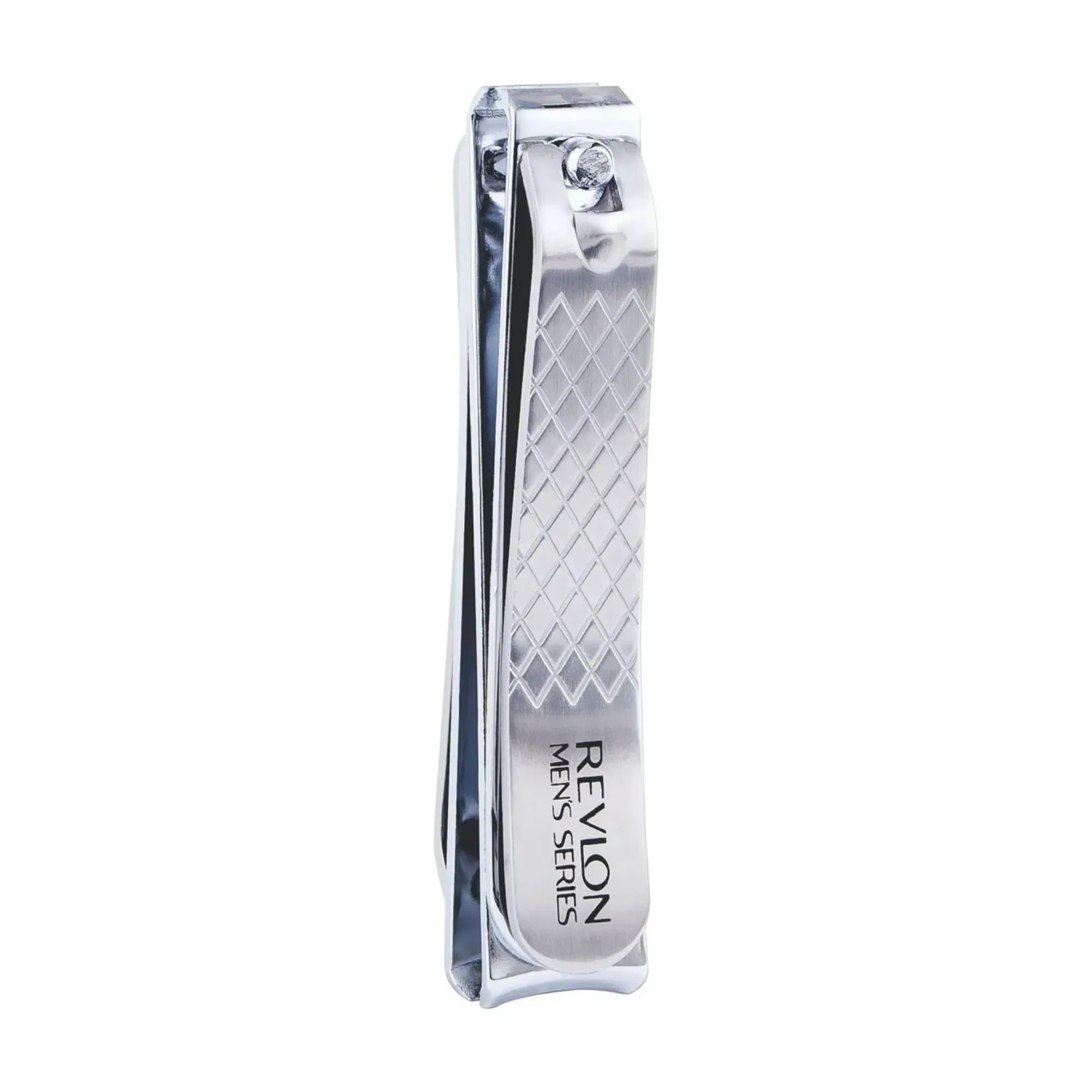Wholesale Price with free shipping across the USA for Revlon Men's Series Dual Ended Stainless Steel Fingernail Clipper, Silver, 1 Count - Manji Distributors