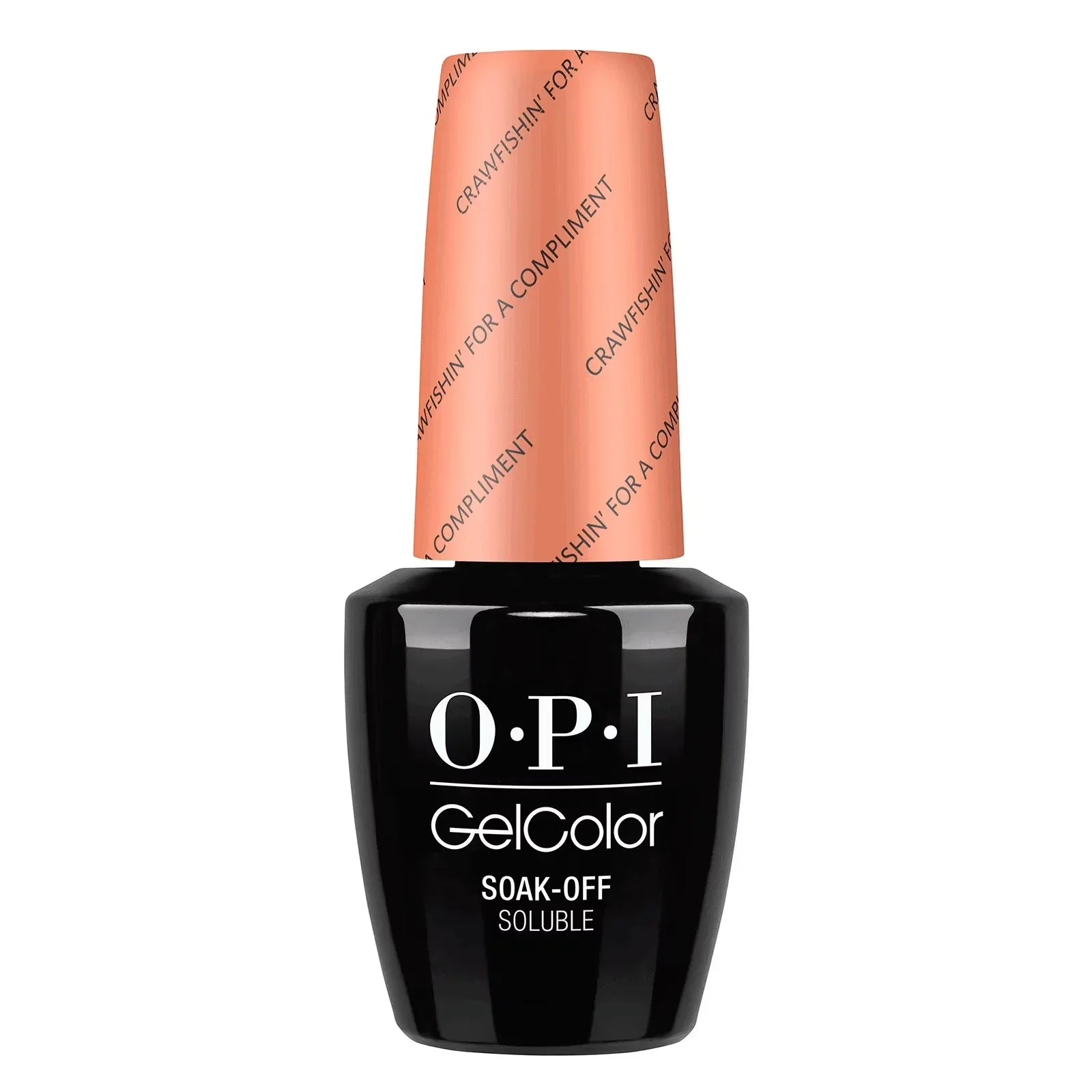 Wholesale Price with free shipping across the USA for OPI GelColor Soak-Off Gel Lacquer GCN58 - Crawfishin' For A Compliment - Manji Distributors