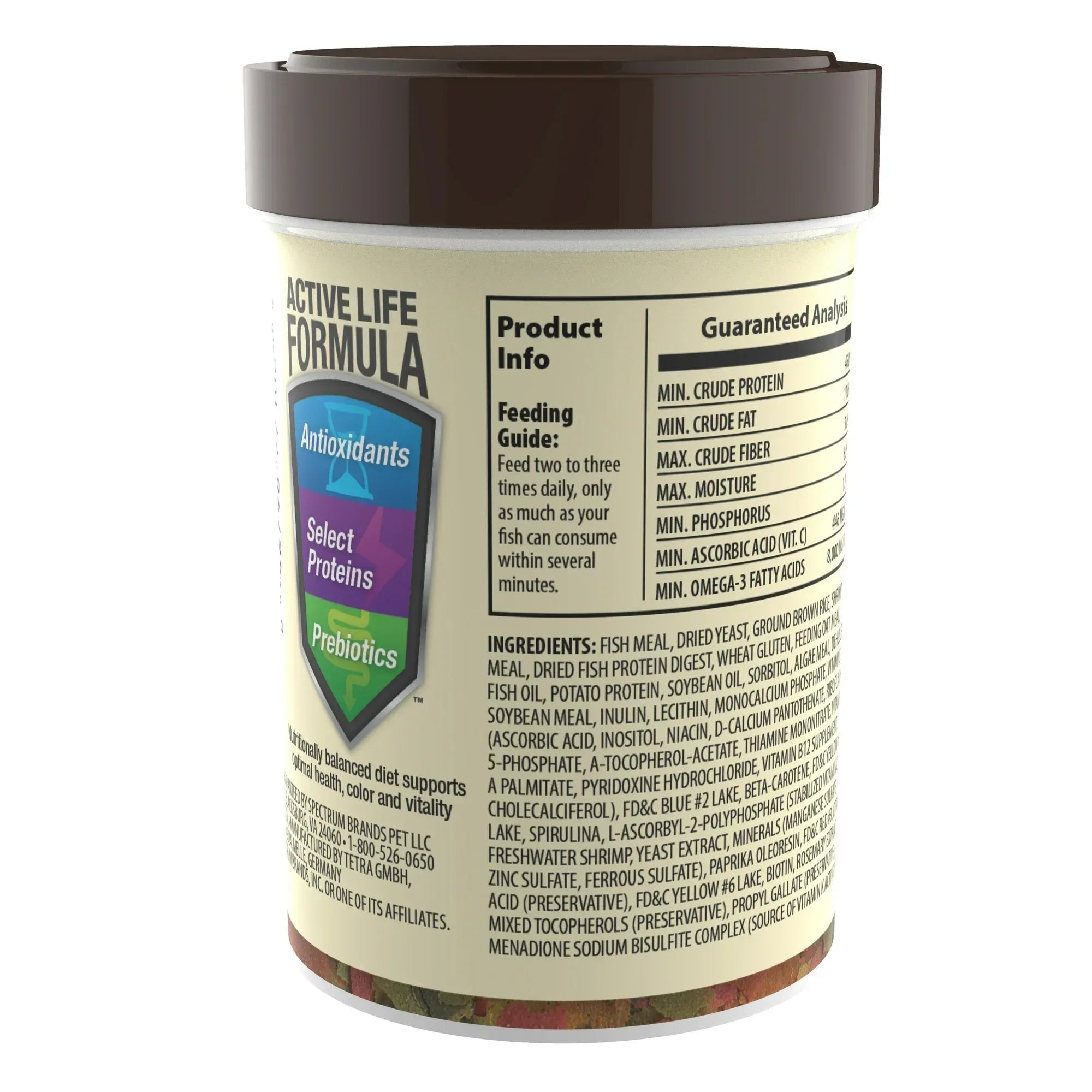 Wholesale Price with free shipping across the USA for (5 pack) Tetra TetraMin Tropical Flakes Nutritionally Balanced Fish Food, 1 oz. - Manji Distributors