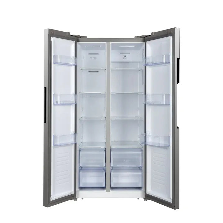 Wholesale Price with free shipping across the USA for Hamilton Beach 15.6 cu. Ft. Side by side Stainless Refrigerator - Manji Distributors