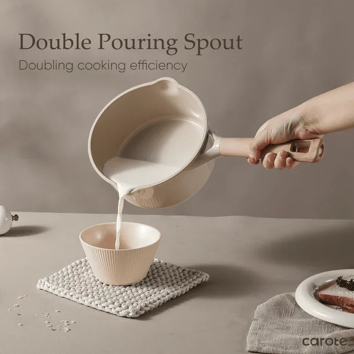 Wholesale Price with free shipping across the USA for Carote Healthy Ceramic NonStick Saucepan with Induction 7