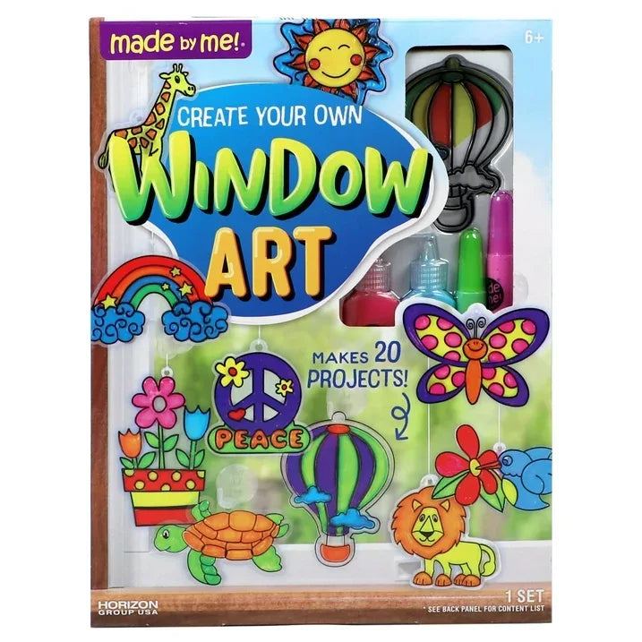 Wholesale Price with free shipping across the USA for Made By Me Create Your Own Multicolor Window Art, Art & Craft Kits, Child, Ages 6+ - Manji Distributors