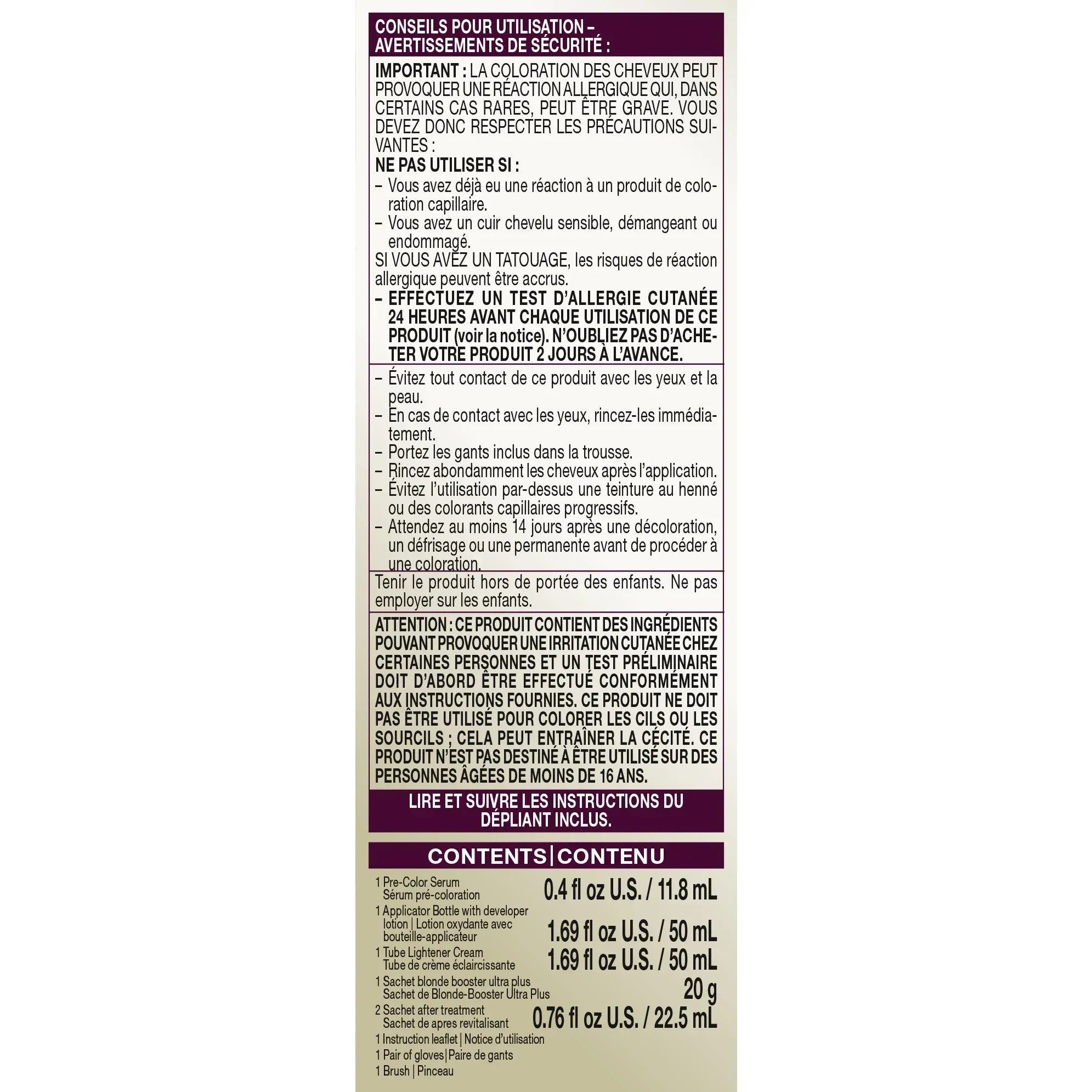 Wholesale Price with free shipping across the USA for Schwarzkopf Keratin Blonde Hair Dye Platinum Blonde 001, Ultra Lightening Kit, 1 Application - Manji Distributors