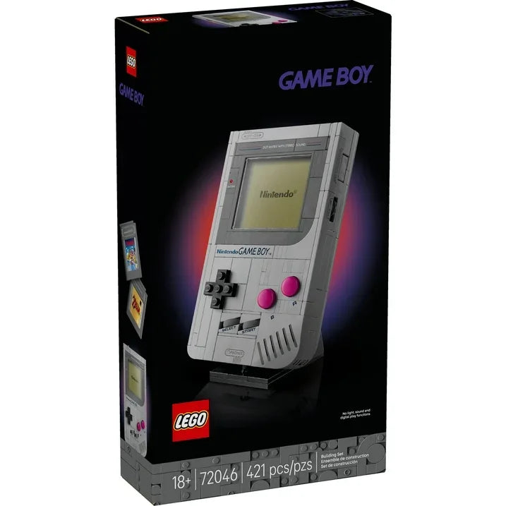 Wholesale Price with free shipping across the USA for LEGO Super Mario Game Boy - Retro Building Sets for Adults, Ages 18+ - Collectible Model with Game Paks and Display Stand - Birthday Gifts for Men & Women - 72046 - Manji Distributors