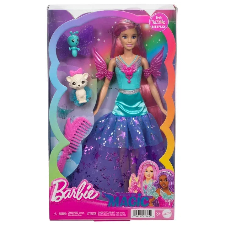 Wholesale Price with free shipping across the USA for Barbie Doll with 2 Fantasy Pets and Dress, Barbie “Malibu” from Barbie a Touch of Magic - Manji Distributors