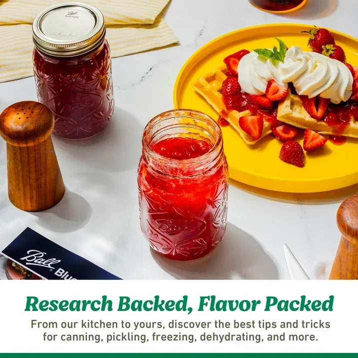 Wholesale Price with free shipping across the USA for Ball Half Gallon Mason Jars Wide Mouth 6pk, 64 oz Canning Jars with Lids and Rings, Extra Large Ball Jars for Sun Tea, Kombucha, Pickles, and Bulk Food Storage - Manji Distributors