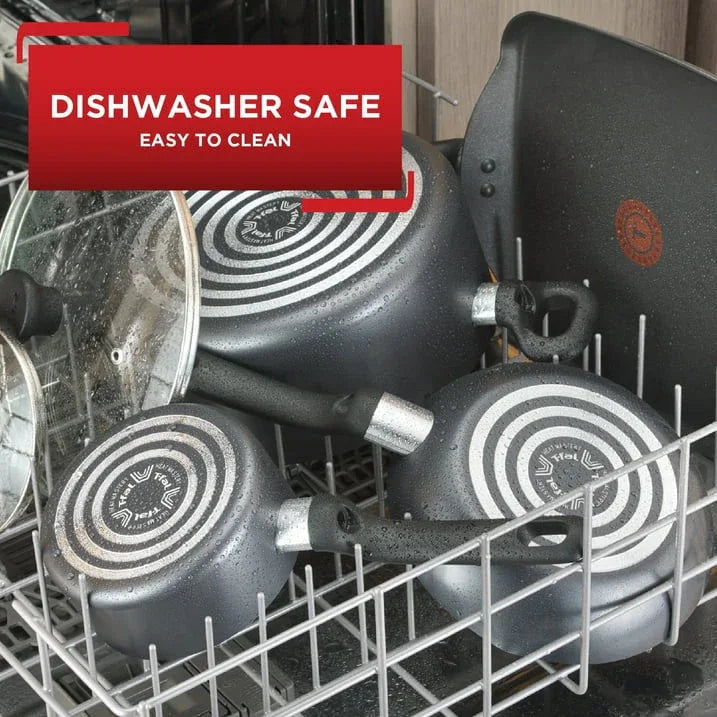 Wholesale Price with free shipping across the USA for T-fal Easy Care Nonstick Cookware, Jumbo Cooker, 5 Quart, Grey - Manji Distributors