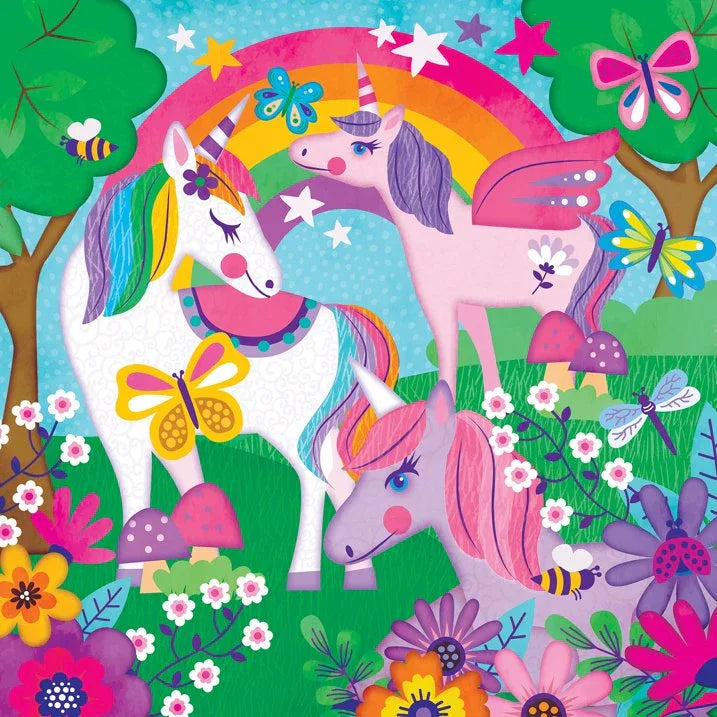 Wholesale Price with free shipping across the USA for Unicorn Dreams 48 Pieces Interlocking Jigsaw Puzzle for Kids - Manji Distributors