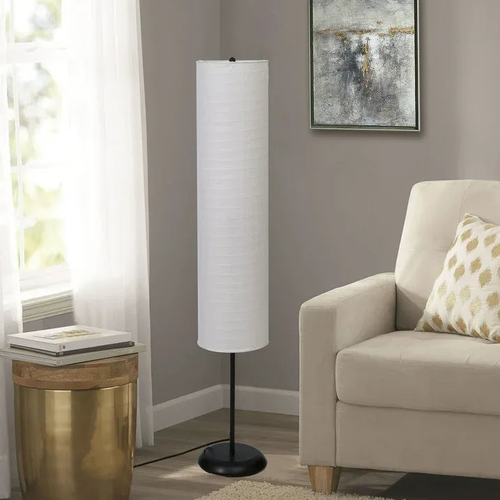 Wholesale Price with free shipping across the USA for Mainstays Bohemian Collapsible Floor Lamp, with Ricepaper Ivory Shade - Manji Distributors