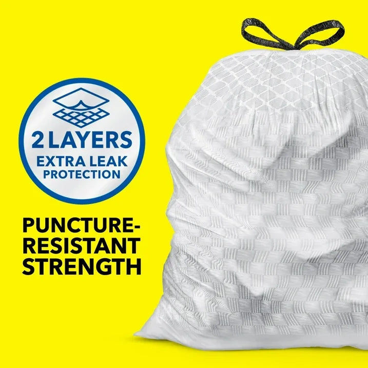 Wholesale Price with free shipping across the USA for Glad ForceFlex Tall Kitchen Drawstring Trash Bags, 13 Gallon, Gain Lavender with Febreze Freshness, 120 Count - Manji Distributors