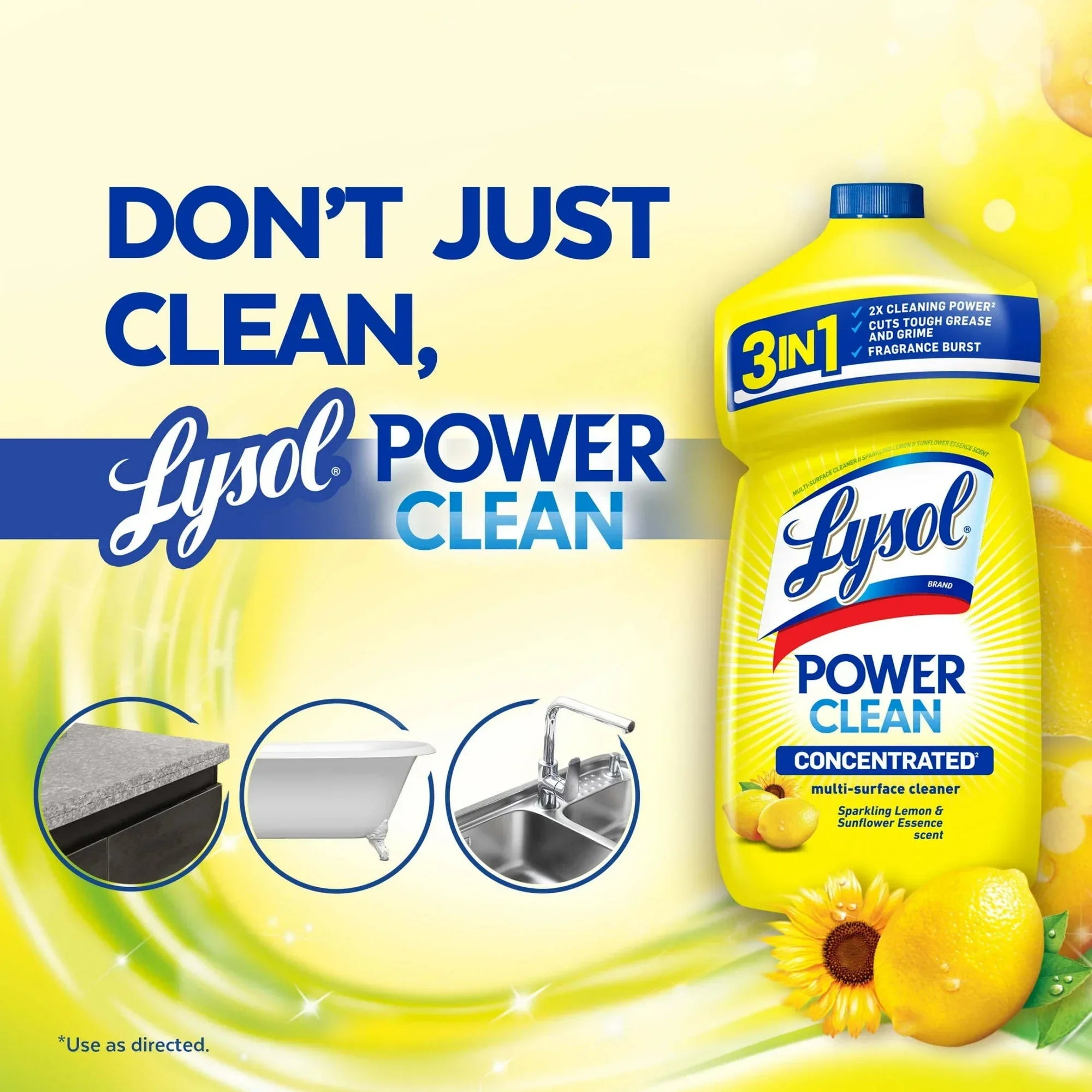Wholesale Price with free shipping across the USA for (9 pack) Lysol® Lemon Dilutable Cleaner 28oz. - Manji Distributors