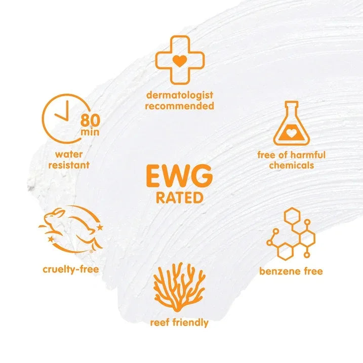 Wholesale Price with free shipping across the USA for Thinkbaby, Zinc Oxide 20% Sunscreen Stick, SPF 30+, Water Resistant - Manji Distributors